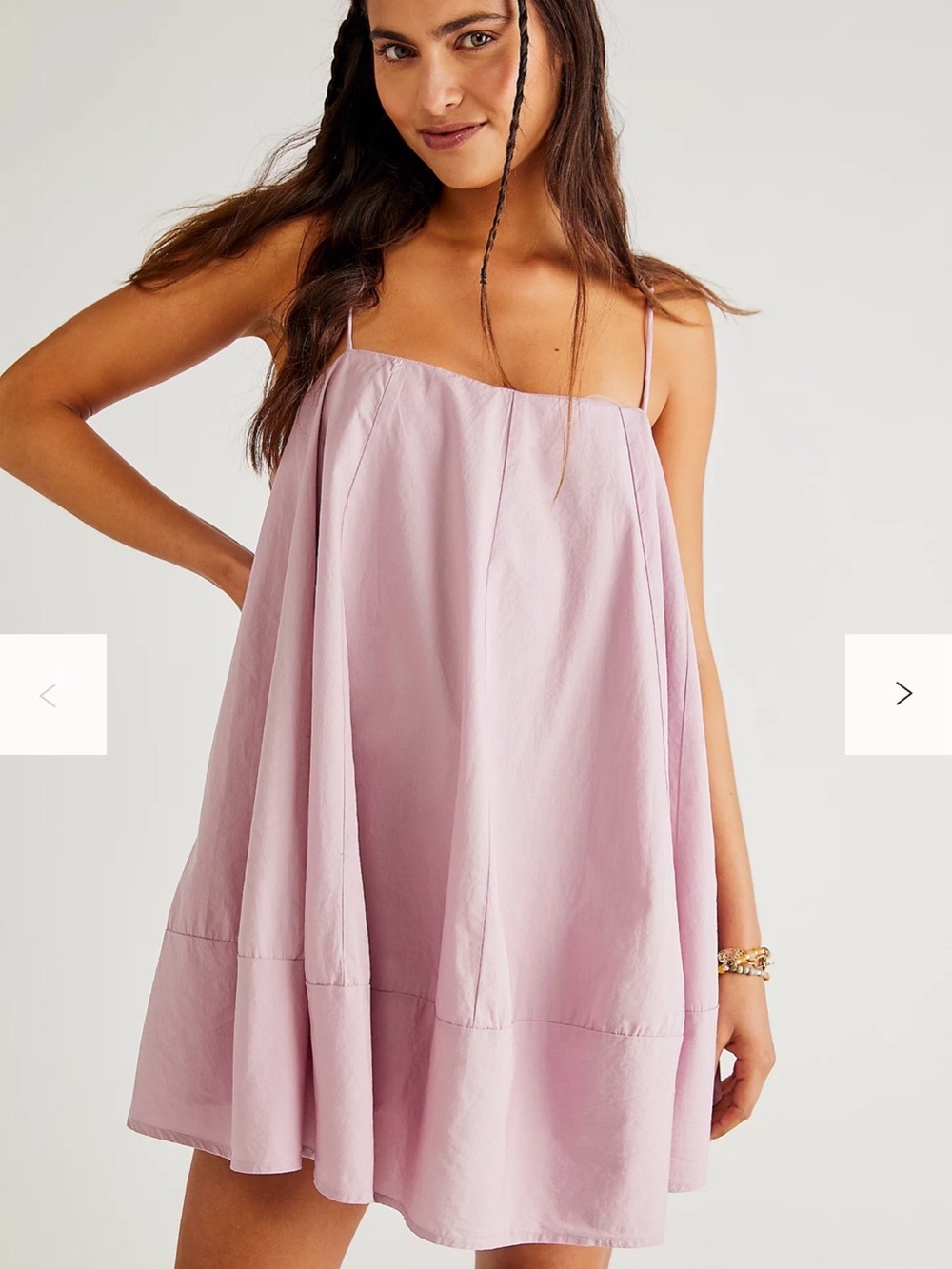 Free People Struttin Mini Dress